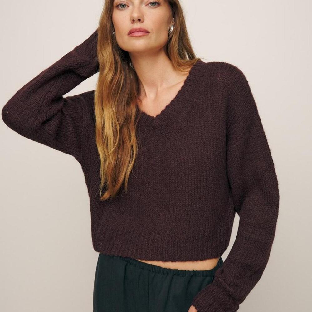 Reformation wenda baby alpaca blend